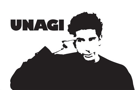 Unagi Ross Geller Friends Poster Digital Download - Etsy