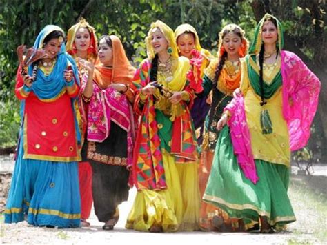 Punjab Traditional Costumes, Cultural and Traditional India