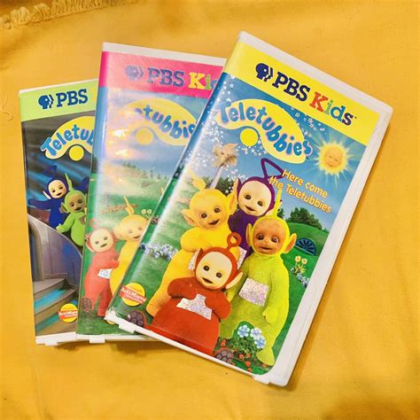 3 VHS Lot Dance With The Teletubbies/Here Come The Teletubbies (VHS ...