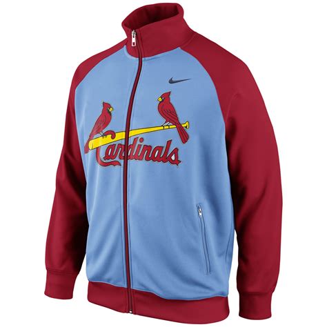 Lyst - Nike Mens St Louis Cardinals Track Jacket in Blue for Men