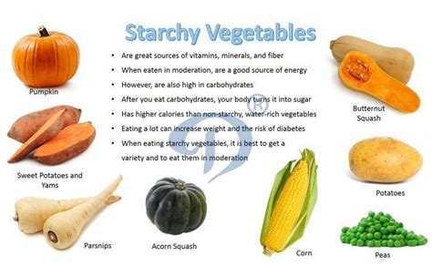 What vegetables are starches ?_FAQ