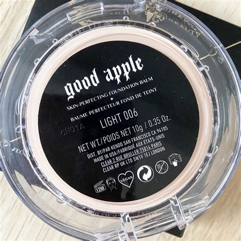 KVD Beauty Good Apple Foundation Balm | Review! - jazminheavenblog