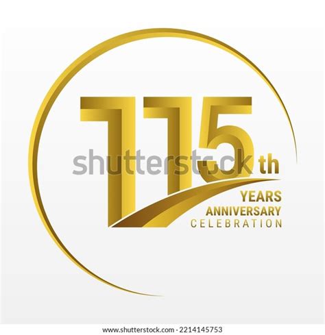 115th Anniversary Logo Logo Design Anniversary Stock Vector (Royalty Free) 2214145753 | Shutterstock