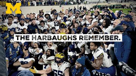 The Harbaughs Remember | Michigan vs Michigan State 2023 - Win Big Sports