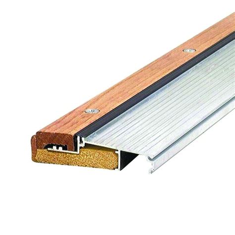 Masonite 36 in. x 80 in. Exterior Door Threshold Weatherstrip Jamb Kit for Satin Bronze Sill ...