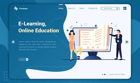 E-learning Online Education Bootstrap Html Template