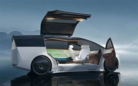 This futuristic Space concept car is a minivan from the year 2050 ...