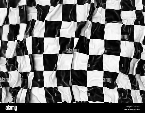 Bandiera a scacchi - 3D render Foto stock - Alamy
