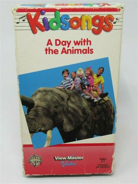 KIDSONGS: A DAY WITH ANIMALS VHS VIDEO, TRIP TO THE ZOO, SONGS & FUN W/ ANIMALS | Day, Animals, Age