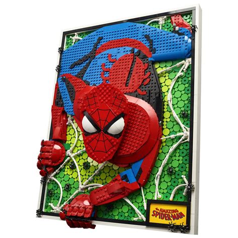 Nouveauté LEGO Art 31209 The Amazing Spider-Man - HelloBricks