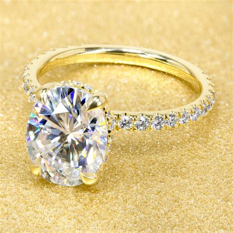 Timeless Selina Pavé Engagement Ring Collection | Earthena Jewelry
