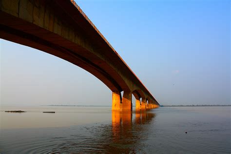 Gandhi Setu Bridge in Patna, India. | It is the longest sing… | Flickr