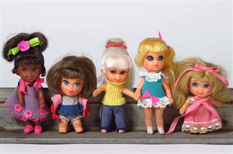 5 Doll Lot Mattel Little Kiddles #Mattel #Dolls | Mattel dolls, Barbie collection, Dolls