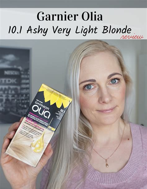 Review: Garnier Olia 10.1 Ashy Very Light Blonde - Beauty by Miss L