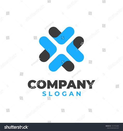 Cooperation Logo Design Flat Design Vector Stock Vector (Royalty Free) 1413733280 | Shutterstock