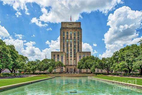 Houston City Hall Photograph by Bee Creek Photography - Tod and Cynthia ...