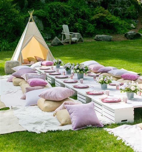 Outdoor Picnic Party Rentals - Decor & Props - Kids Parties — Dream & Party