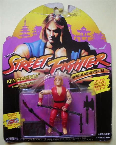 Toys from the Past: #501 STREET FIGHTER (OFFICIAL MOVIE FIGHTERS) - KEN MASTERS (1994)