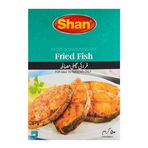 Shan fried Fish Masala - 50g | Fairo.pk