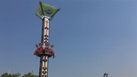 Rides of the Oregon State Fair carnival