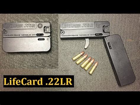 The Lifecard 22LR Pocket Pistol : guns