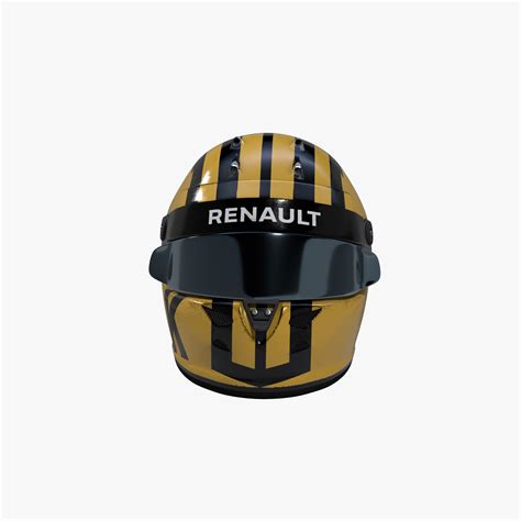 3D hulkenberg 2019 helmet - TurboSquid 1446641