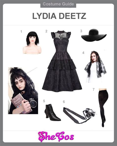 The Ultimate Beetlejuice Lydia Deetz Costumes Guide | SheCos Blog ...