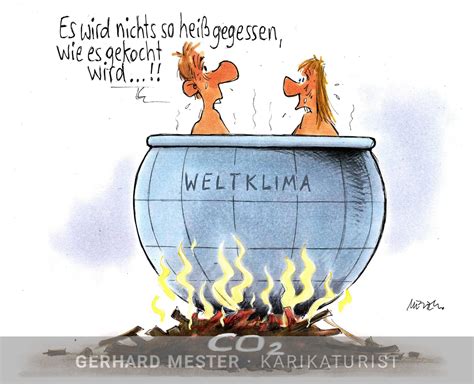 Klimawandel - Gerhard Mester - Karikaturen