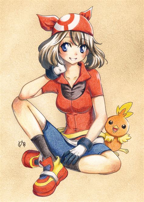 Fanart of May from Pokemon by erie on DeviantArt