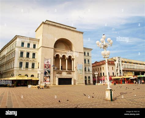 Timisoara, Romania - The Opera House and National Theatre Stock Photo ...