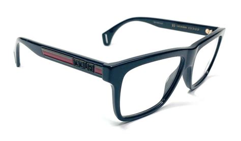 Gucci Men's Eyeglasses GG0464O GG/0464/O 006 Black Full