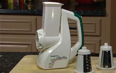 Presto (02910) Salad Shooter and Electric Slicer/Shredder Reviews, Problems & Guides