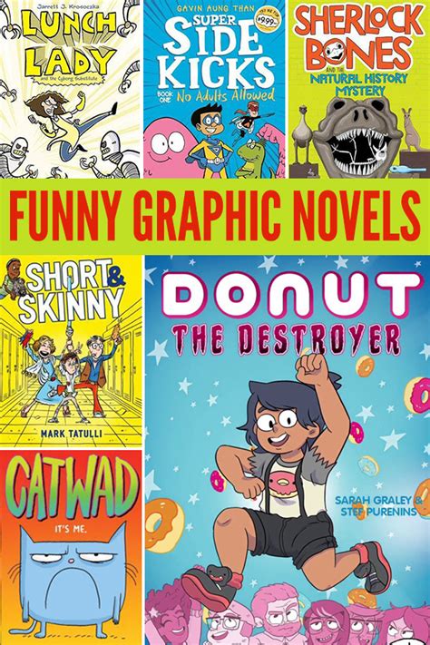 15+ Funny Graphic Novels for Kids (Great Titles for Ages 6-10 Years)