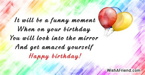 Funny Birthday Quotes