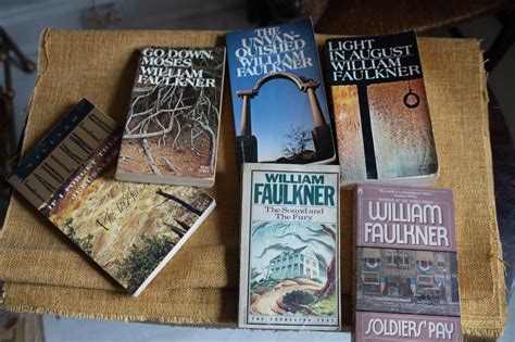 Lot of 6 William Faulkner paperback Sound and the Fury The Unvanquished | eBay