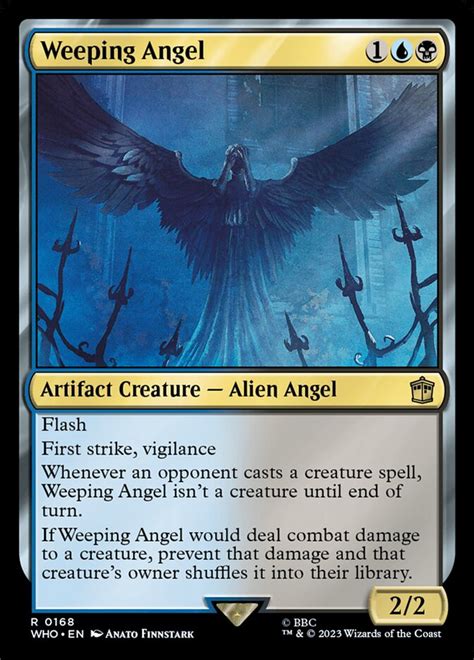 Weeping Angel · Doctor Who (WHO) #168 · Scryfall Magic The Gathering Search