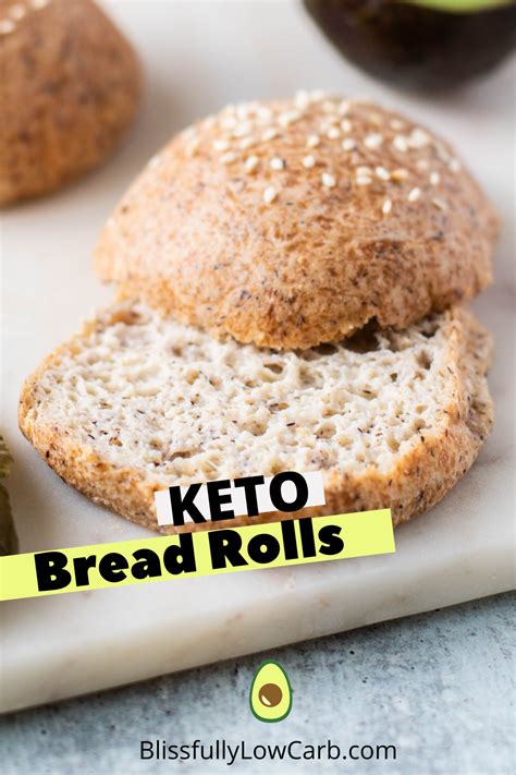 Keto Bread Rolls in 2021 | Keto bread, Lowest carb bread recipe, Low ...