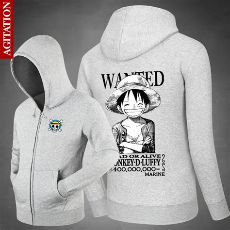 One Piece Cotton Zipper Hoodie – animefunstore