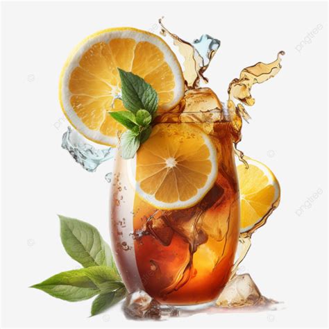 Summer Iced Lemon Tea, Summer, Lemon Tea, Drink PNG Transparent Image and Clipart for Free Download