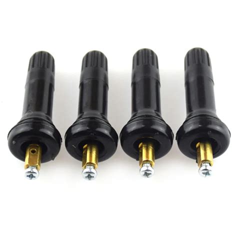 4Pcs Sensor Valve Stem TPMS Tire Pressure Monitoring System Anti explosion Snap Tire Valve Stems ...