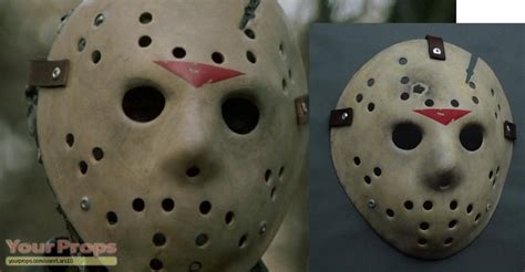 Friday the 13th, Part 6: Jason Lives Friday the 13th Part 6 Screen used replica hockey mask by ...