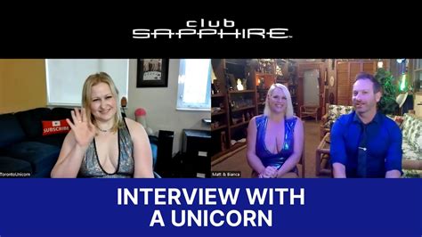 How to Pick Up a Unicorn - Matt and Bianca Interview Toronto Unicorn - YouTube