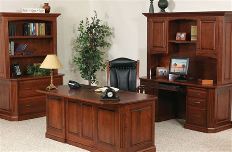 Cavalier Executive Luxury Office Set - Countryside Amish Furniture