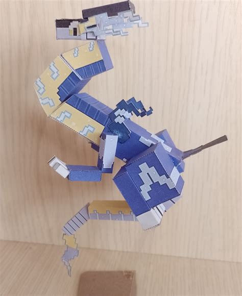 Pixel Papercraft - Miraidon (pokemon violet)