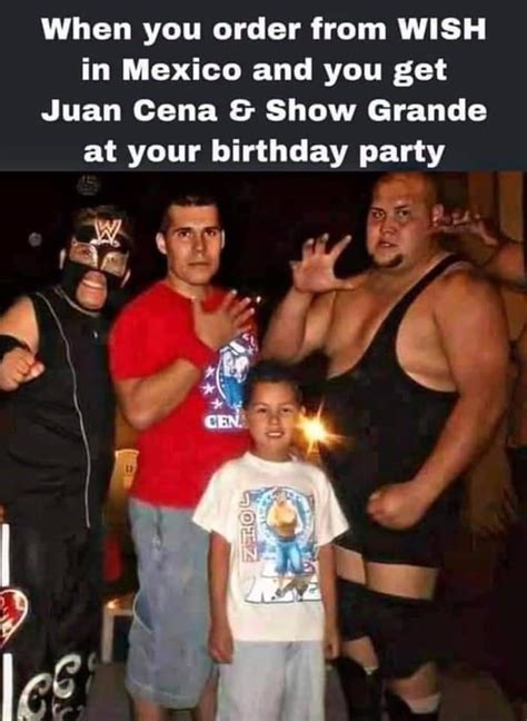 Juan Cena and Show Grande : r/WWE