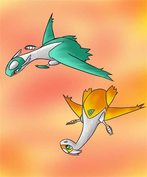 Shiny Latios And Latias Wallpapers - Wallpaper Cave