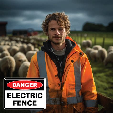 Electric Fence - Safety Signage