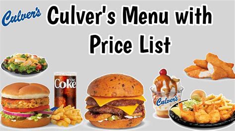 Culver's Menu Prices 2024 USA [UPDATED]