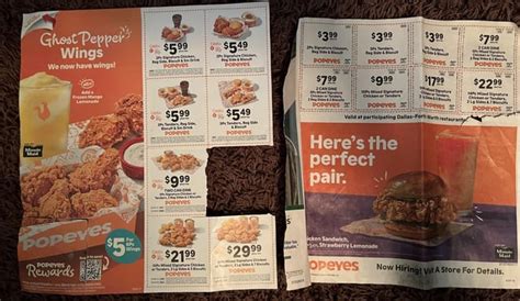 Inflation at Popeyes 2023 vs 2021 coupons : r/mildlyinteresting