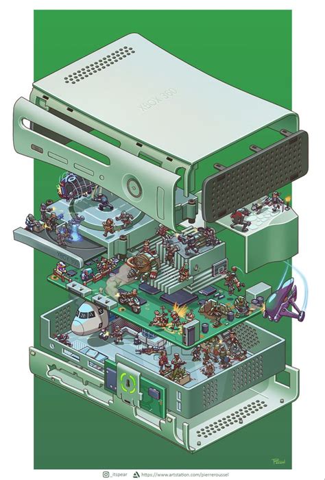 Cool xbox illustration in 2021 | Xbox, Xbox 360, Video games